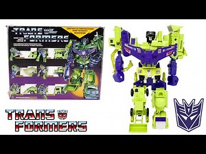 Original Transformers toy commercial for the Constructicons and Devastator.
