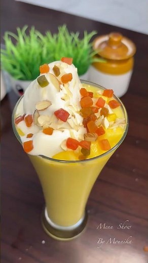 Creamy Mango Shake Recipe | 2-Min Summer Drink