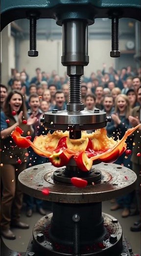 Watch This Apple Explode Under Pressure!