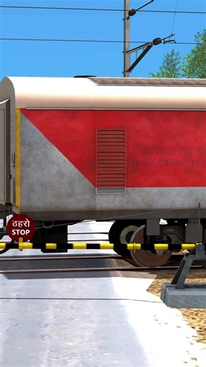 TRAIN HIGH SPEED CROSSING IN RAIL GATE | Railworks 3 | TS 2022 | NTG GAMING