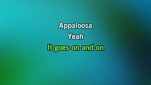 Karaoke Appaloosa - Gino Vannelli - CDG, MP4, KFN - Karaoke Version
