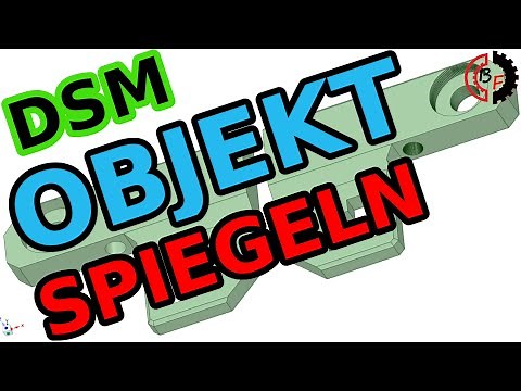 #14 DesignSpark Mechanical Objekt Spiegeln Volumenkörper Spiegeln Spiegel Mirror STL Spiegeln