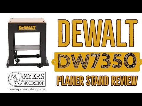 Dewalt DW7350 Planer Stand Review
