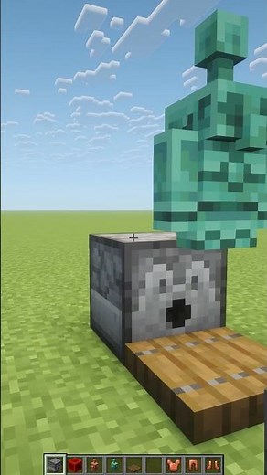 Best Way to Use Copper Golem | #minecraft #short