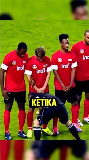 Referee Sprays Player’s Face! #shorts #funnyfootball