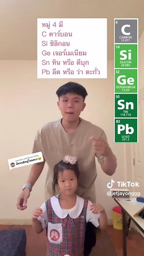 ท่องตารางธาตุ 8 หมู่ ใน 1 นาที แสนสนุก