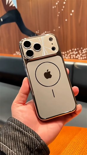 GTRONIC® on Instagram: "** Link in Bio** Beautiful Titanium Gray Large Window Lens Protection iPhone Case #insta #trending #viral apple #iphone17promax iphone16 #reels"