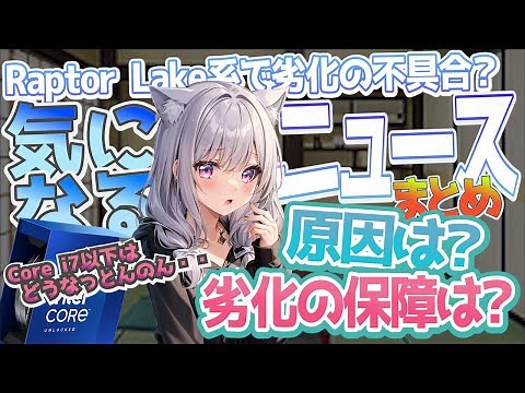 【Raptor Lake 劣化問題 一つ原因が分かった！？】 eTVBの設定ミス？Intel 今後の対応は？ 【自作PC】