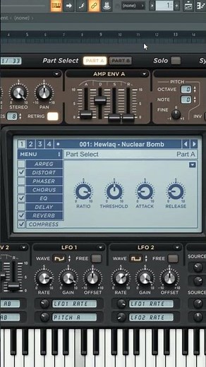 Free Sylenth1 Preset: Nuclear Explosion SFX #soundeffects #filmmaking #sounddesign #sylenth1