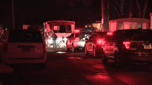 1 transported for smoke inhalation from fire at Groton mobile home park