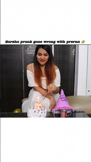 Harsh prank gone wrong with prerna 🤣💖#triggeredinsaan #ruchikarathore #fukrainsaan ‪@WanderersHub‬