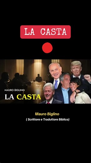 🔵LA CASTA 🔥 Mauro Biglino Perche’ un numero così elevato di figure collocate ai vertici del potere politico, economico e persino religioso risulta orbitare intorno a dinamiche di sfruttamento sessuale di minori? Esiste una logica di sistema, una struttura di casta che si percepisce al di sopra della legge? In questo estratto del suo ultimo video Mauro Biglino cerca di rispondere a questa e ad altre domande che collegano costantemente Israele con i testi sacri e del patto che questi ultimi hann