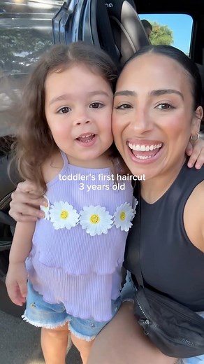 44K views · 3.3K reactions | Lessi’s first haircut and last day as a 2 year old! #toddlerlife #toddlermom #haircut #family | Joey & Cynthia Dionne | Facebook