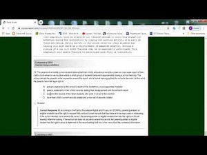 Educating All Student Test Explanation