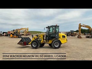 2014 WACKER NEUSON WL50 WHEEL LOADER
