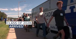 New class at the Air Force Academy begin military career Wednesday