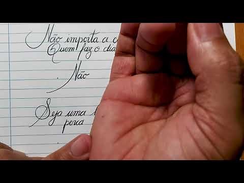 The secret to beautiful handwriting. Essential tips.