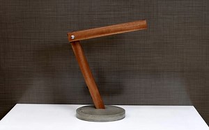 混凝土底座的DIY LED台灯