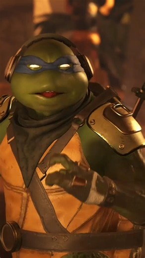Leonardo from Teenage Mutant Ninja Turtles vs. Black Adam Dialogue in INJUSTICE 2 #shorts #shortv...