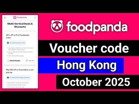 foodpanda promotion codes & discounts for october 2025 | foodpanda voucher code