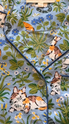 The PJs made for cozying up with your feline friend ❤️ | Printfresh