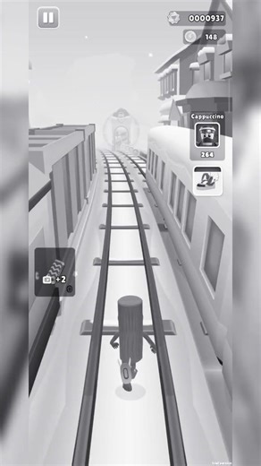 Subway runner parkour game slow motion gaming short #parkour #parkourtag #parkourgenerations #games