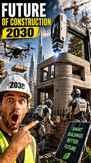 Construction in 2030 Will Shock You 🚀