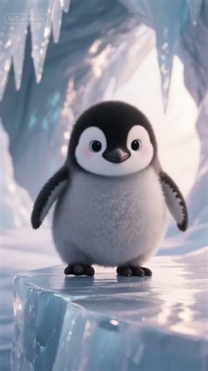 Penguin’s Snowy Adventure: Sliding, Exploring & Jumping ❄️🐧