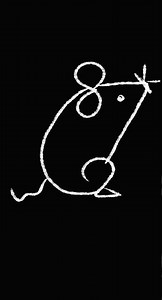 How to Draw Rat with Numbers and Letters | Easy Drawing | Number Drawing | Alphabet Drawing |
