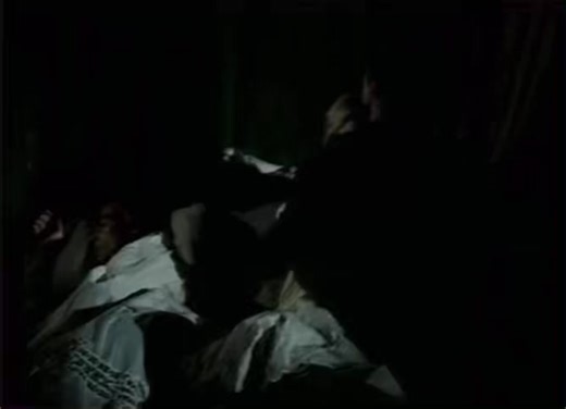 From the BBC’s faithful adaptation of Dracula starring Louis Jourdan from 1977 - here’s how you should deal with guests staying on too long after Christmas. Just burst into their room with a crucifix. | Scarred For Life