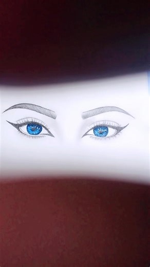 ocean eyess challenge, artist version, drawing francisca, art, short, viral short