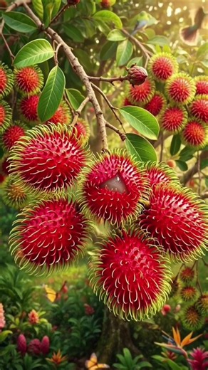 Rambutan Life Cycle | Seed → Tree → Fruit | 4K Time Lapse #rambutan #lifecycle