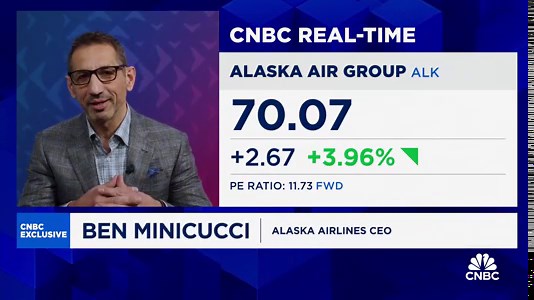 Alaska Airlines CEO: Acquisition of Hawaiian Airlines is improving 'beyond expectations'