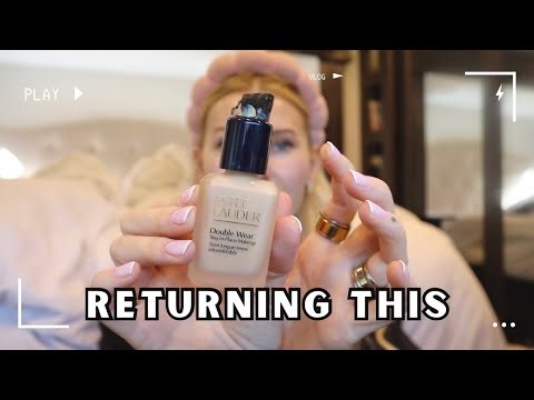 Why I'm Returning the NEW Estee Lauder Double Wear Foundation | dry skin