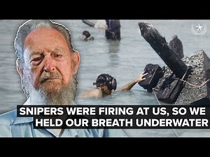 WW2 Frogman Describes Laying Explosives Behind Enemy Lines