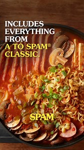 2.8K views | Meat, vegetables, and ramen noodles come together as Team Tasty in this Korean hot pot favorite. | SPAM | Facebook