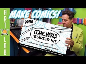 How To Make Comics With The FREE Starter Kit!