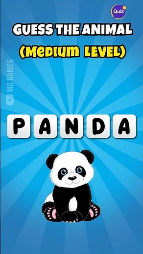 Guess the animal by word