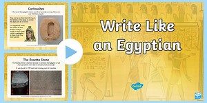 Hieroglyphics PowerPoint