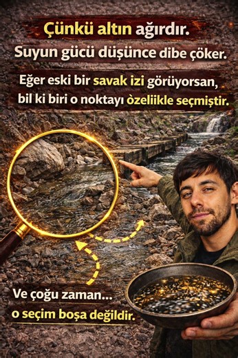 Eski Savak İzini Gördün mü? Orada Sebep Vardır. #altın