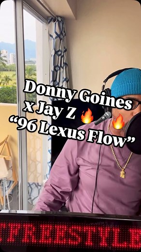“96 Lexus Flow” 🎤 I freestyle better than you’re favorite rapper writes 💯👑 Salute Jay Z @rocnation 🫡 #HipHop #Rap #Freestyle #FreestyleRap #JayZ #Bars #Rocnation #Lyricist | Donny Goines