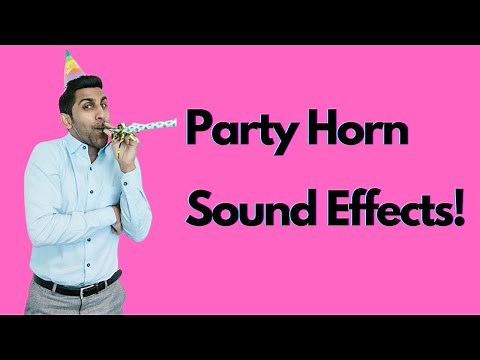 Party Horn Sound Effects - Party Noise Maker Sounds | Party Sound Effects