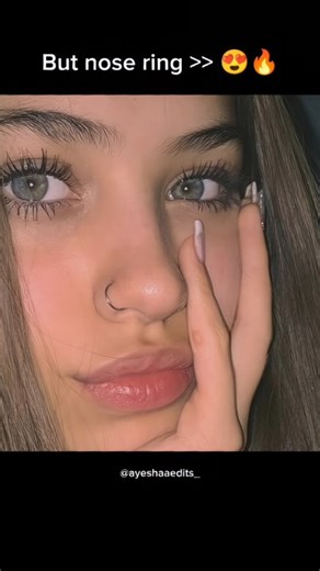 Musa on Instagram: "Nose ring is 🫶😫💐"