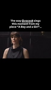 There is so much to unpack, compositionally, in these few measures. First, the altos and the sopranos have spent the entire piece dancing together in major and minor seconds. (In my mind the sopranos represented the boy in the story and the altos represented the girl). It is only in this moment as they sing “saying nothing“ that they move to unison, representing the boy and the girl finally uniting in death. Then the tenors take the melody from the sopranos and altos and lead with the word “neve