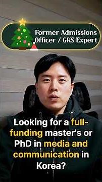 Distinguished Regional Korean Universities for Media and Communication Graduate Programs Under GKS