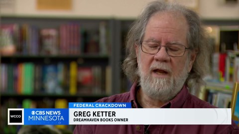 Minneapolis bookstore sales climb after widespread photo of owner at demonstration