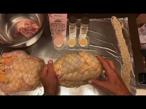 Smoking Meats or Fish in a Net Sack