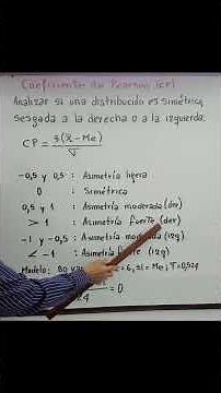 🔍💡¿Simétricos o no? Descubre la asimetría con Pearson.