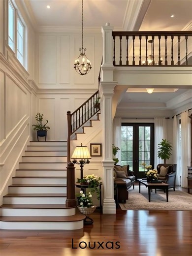 A Warm & Grounded Home | The Depth of Walnut #interiordesign #louxas