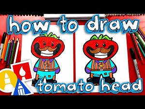 How To Draw Tomato Head Fortnite Skin (cartoon) - Videos For Kids
